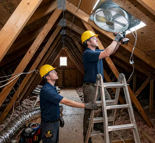 Professional Attic Fan Installation: Your Local Ventilation Team in Chattanooga, TN