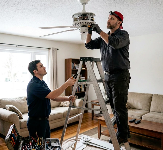 Professional Ceiling Fan Repair: Your Local Fan Specialist in Chattanooga, TN