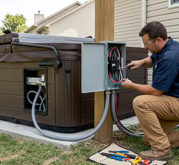 Professional Hot Tub Electrical Installation: Your Local Spa Wiring Team in Chattanooga, TN
